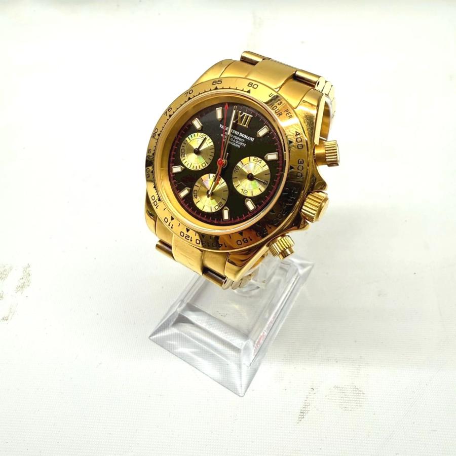 VALENTINO DOMANI ミラノ 八角形時計 85%OFF 新品 金来符時計