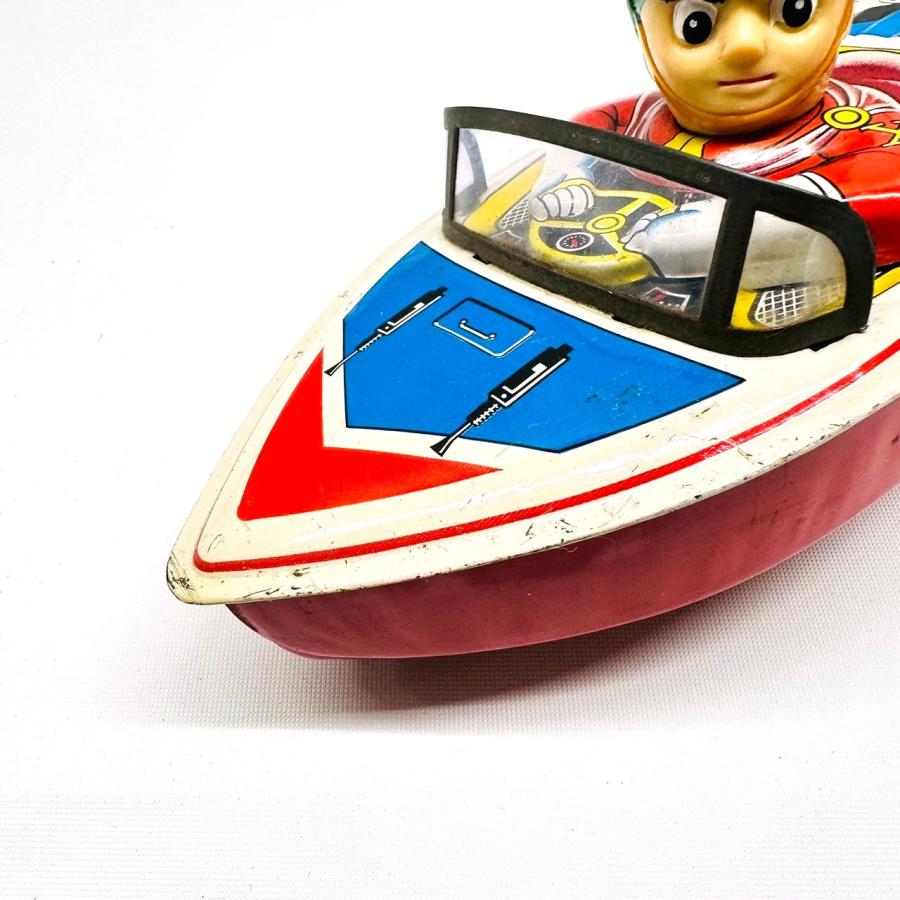 送料無料】浅草トーイ ブリキボート BIGX ビッグX 手塚治虫 鉄腕アトム