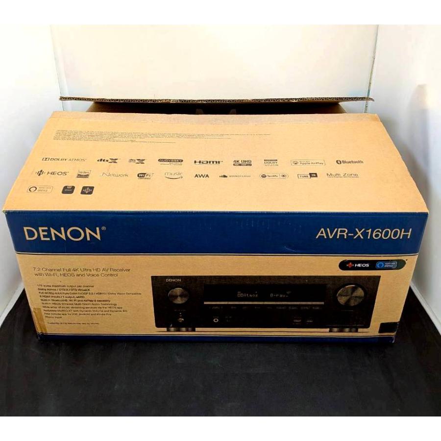 HEOS DENON AVアンプ AVR-X1600H Vサラウンドレシーバー 7.2ch Dolby
