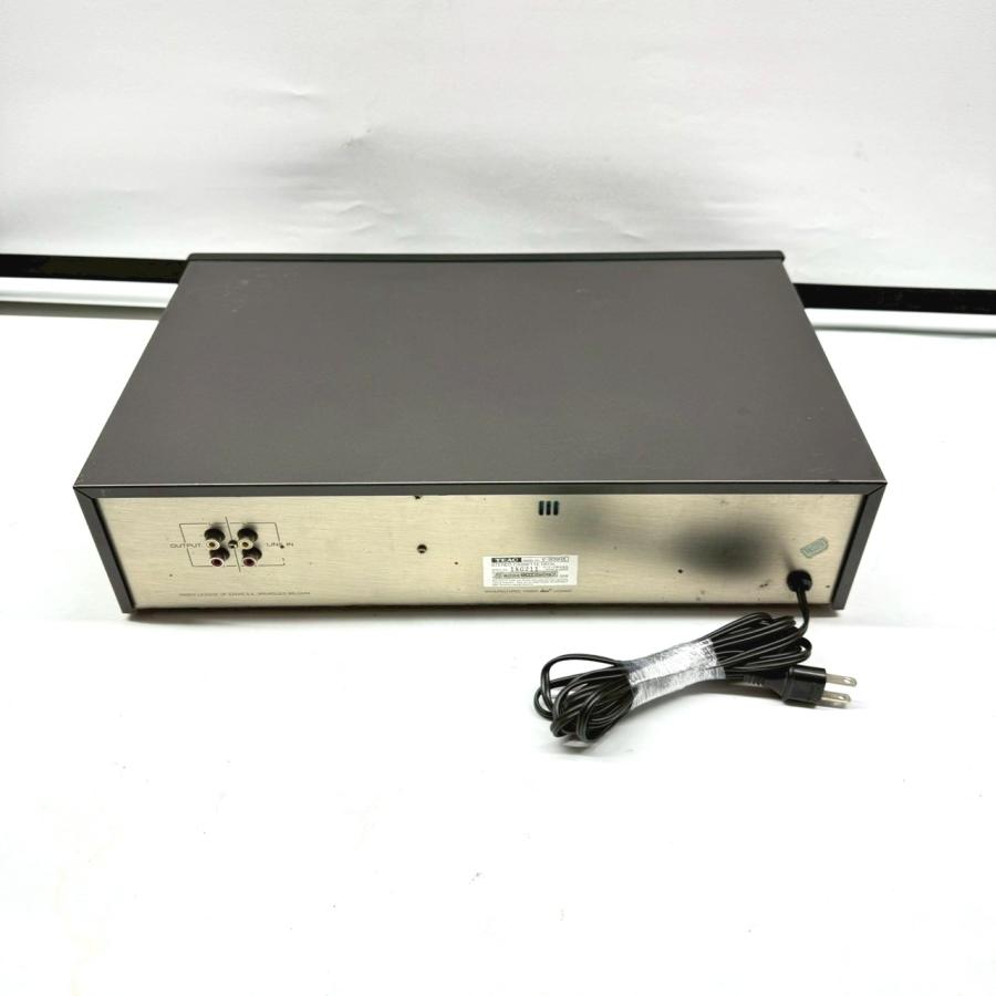 TEAC（ティアック） カセットデッキ V-909RX 1983年製 リアルタイム