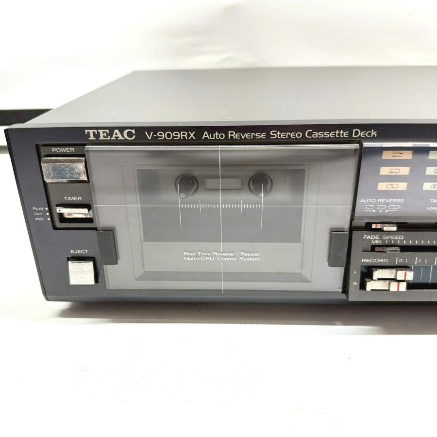 TEAC ステレオカセットデッキ　V-909RX TEAC（ティアック） カセットデッキ V-909RX 1983年製 リアルタイム