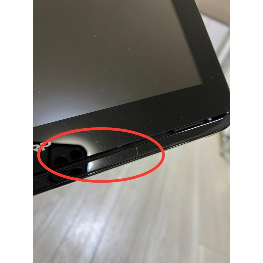 シャープ ポータブル液晶テレビ AQUOS ブラック 2T-C12AF 美品】シャープ ポータブル液晶テレビ AQUOS ブラック 2T-C12AF