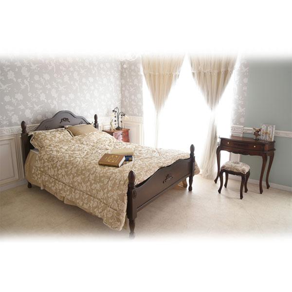 ベッドフレーム 単品 ダブル ベッド ベット 姫系 かわいい