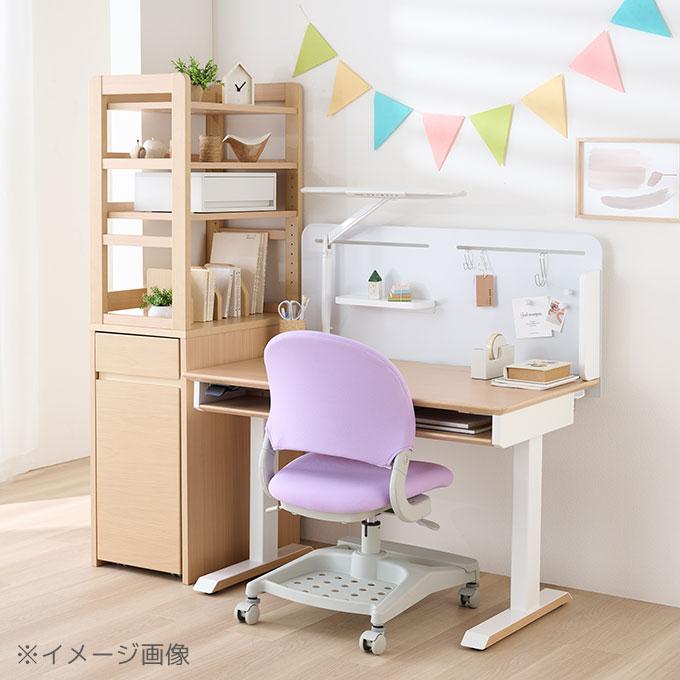 コイズミ 2026年 ラック オフィス 教科書 教材 オープン収納 ワゴン ファミオ レノス スライドシェルフ【FDB-410MO/411WT】Fit-in Desk リビング収納/koizumi_10