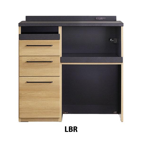 オシャレ♪ 116cm幅キッチンカウンター 食器棚 収納家具 木目調 シギヤマ家具工業 キッチンカウンター 食器棚 作業台 幅100cm スリム