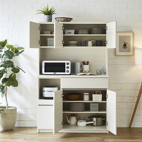 土井インテリヤ工業 ダイニングボード 食器棚 リビングボード キッチン