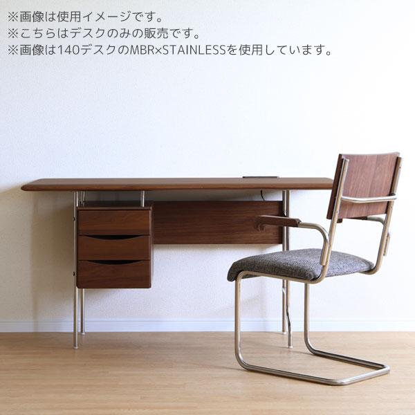 送料込み　木製書斎机 楽天市場】140デスク NA デスク 木製 デスク単品 机 作業机 幅