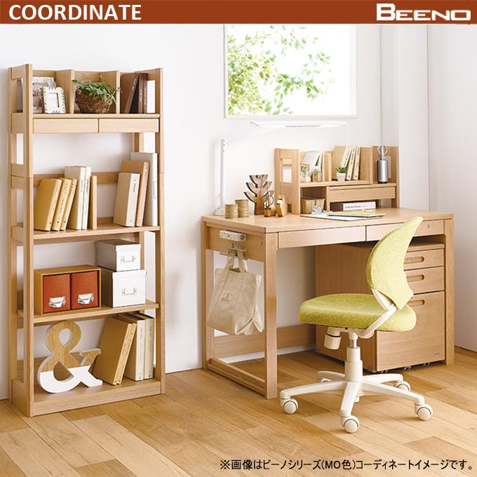 【デスクマット★文具セット付】コイズミ 2026年 学習机 ビーノ デスク 105cm 平机 単品 BDD-072NS/172WT/102MO コンセント付き シンプル 勉強机 BEENO/koizumi_11