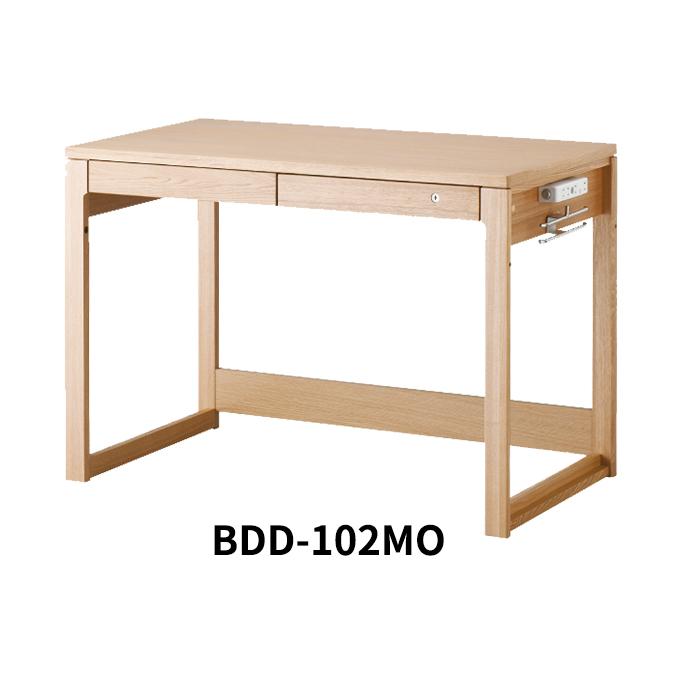 【デスクマット★文具セット付】コイズミ 2026年 学習机 ビーノ デスク 105cm 平机 単品 BDD-072NS/172WT/102MO コンセント付き シンプル 勉強机 BEENO/koizumi_3