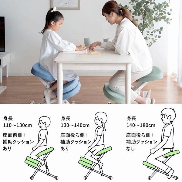 宮武製作所　姿勢矯正用チェア　バランスチェア　分解発送　調整クッション付き 2025最新のスタイル プロポーションチェア 宮武製作所 バランス