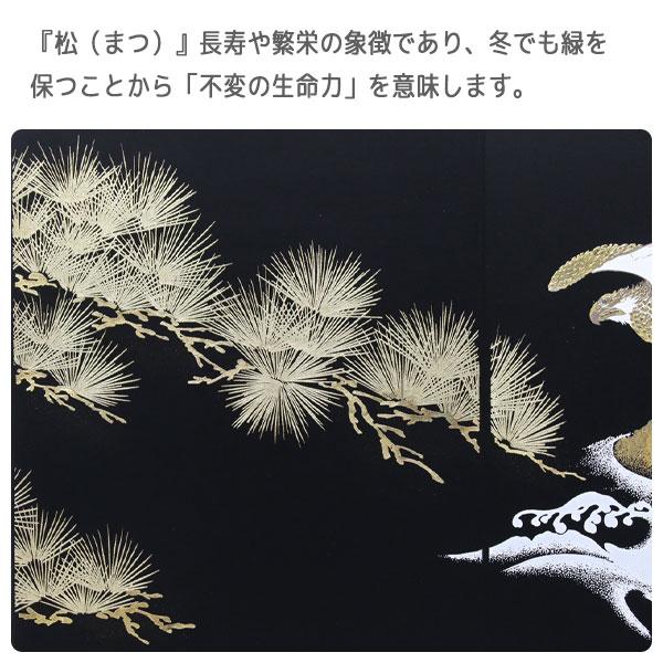 数量限定×12％OFF】五月人形 屏風 屏風のみ 単品 本金彩箔押 【袋張