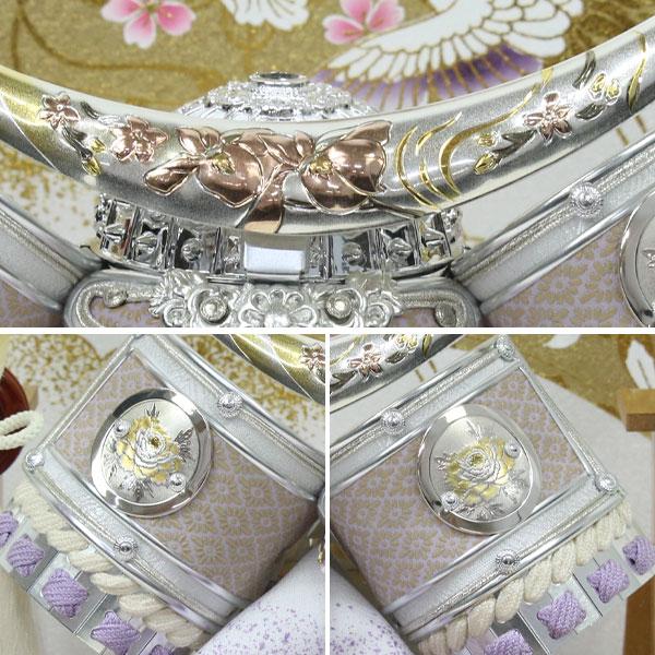 大幅値下げ！五月人形伊達政宗公兜飾り　ガラスケース、オルゴール付き 大幅値下げ！五月人形伊達政宗公兜飾り ガラスケース