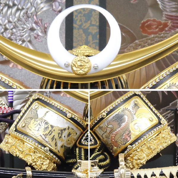 ◇特典付×25%OFF【展示現品】五月人形 兜飾り ケース飾り 上杉 ◇特典付×25%OFF【展示現品】五月人形 兜飾り ケース飾り 上杉