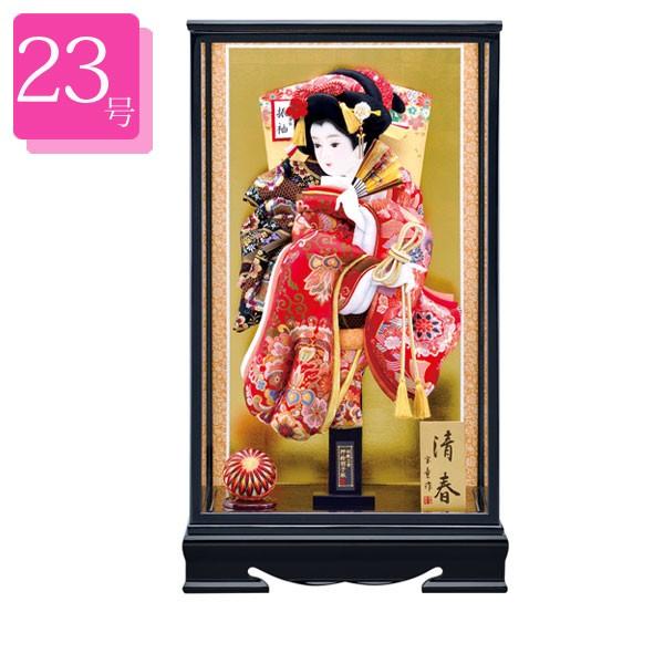 羽子板 羽子板ケース飾り 初正月 初春 23号 No 24 新清春 金襴詩音 赤 23号 初節句 お正月 女の子 可愛い 羽子板ケース Mohmmadiyon Com