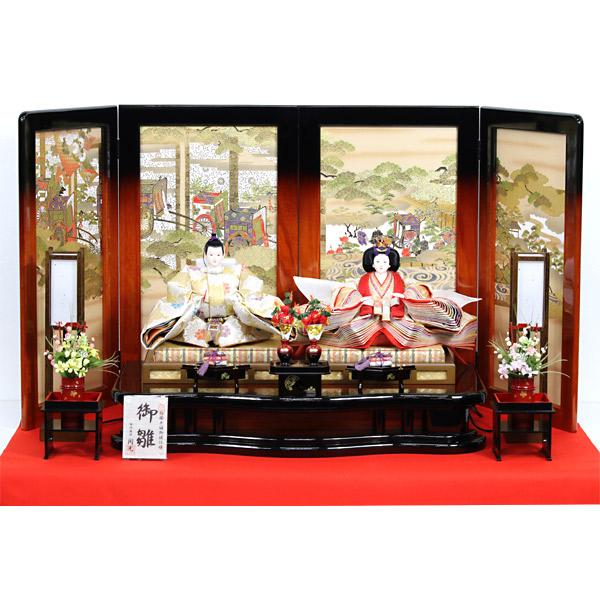 バーゲンで 雛人形 ひな人形 数量限定 032s No91 12 お雛様 衣裳着人形 親王飾り 平飾り 衣裳着 雛人形 展示現品 モダン かわいい 高級 安い おしゃれ コンパクト 雛人形 Scholarsqatar Com