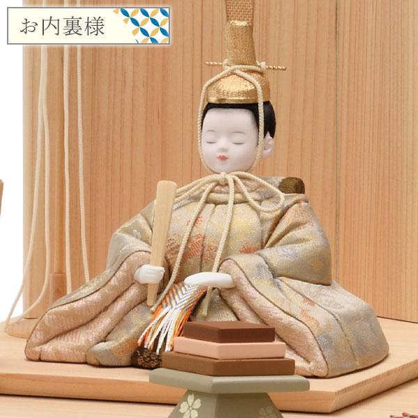 新品　 一秀作　木目込み雛人形セット　お節句　天正雛　江戸木目込み ◇特典付き 【2026年度新作】雛人形 一秀 ひな人形 木目込み 家具調