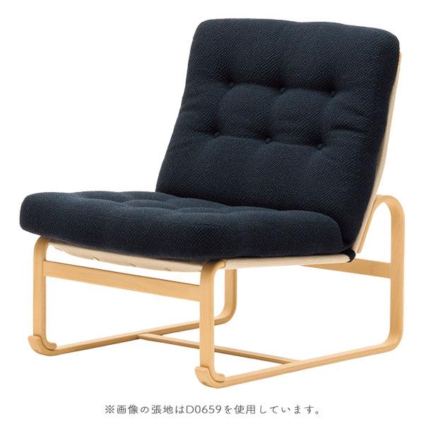 天童木工 [イージーチェア M-0572WB-NT 張地A] 椅子 イス リビング ダイニング おしゃれ シンプル ナチュラル 肘無 高品質 和室 ホテル カフェ BrunoMathssonの画像