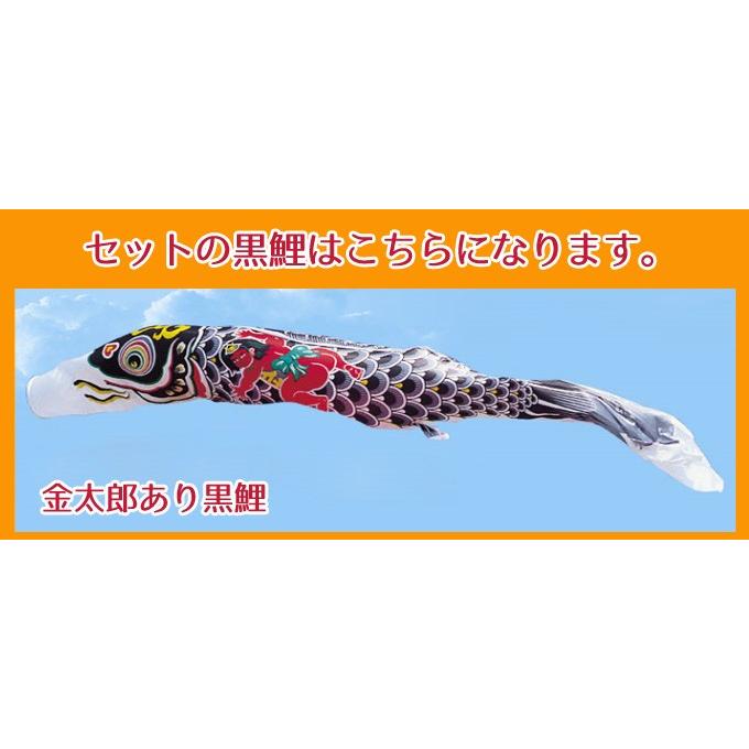 こいのぼり ワタナベ鯉のぼり 大型セット 金太郎付 羽衣錦鯉 5m7点 