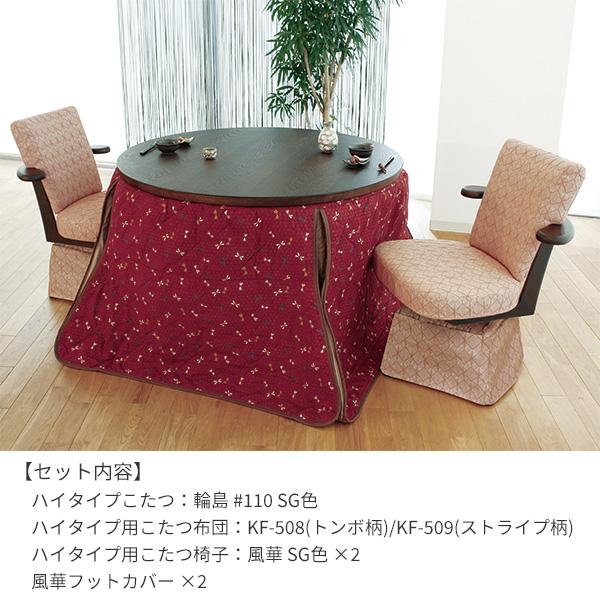 家具調こたつ(円型) 楽天市場】家具調コタツ こたつ 円形 100cm丸木製（ブラック