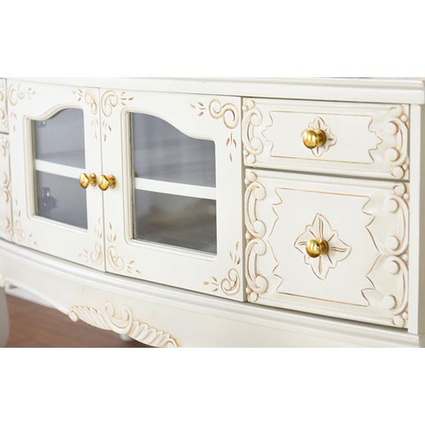 ロココ調　テレビ台 Royal Furniture】ロココ調 テレビボード テレビ台 ローボード