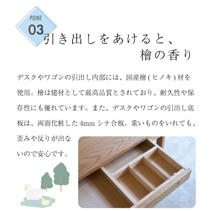 杉工場 国産 日本製 学習机 セノヴィ 小棚 学習デスク/勉強机用/本立て