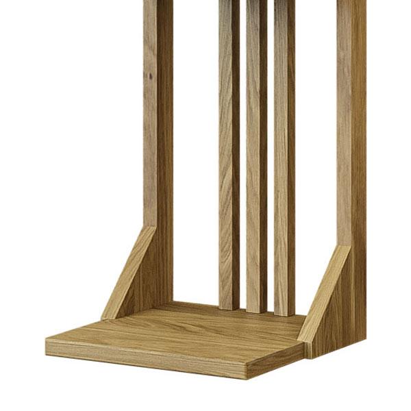 [雅/MIYABI 30オープンラック/OAK] 本棚 飾り棚 ディスプレイ 和風 おしゃれ シンプル ナチュラル 高級感 シック 組子 格子