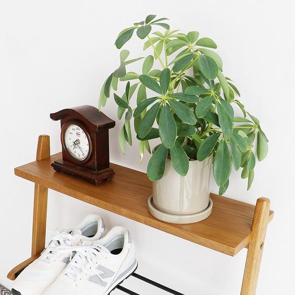 ✨ナチュラル木製 3段シューズラック ICHIBA（市場） 【Shoes Rack ILR-3837NA】シューズラック 靴置き 靴