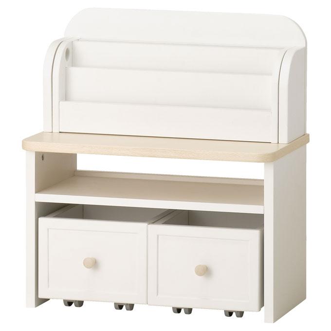 コイズミ 2026年 絵本ラック おままごと おもちゃ箱 お片付け お絵描き 読み書き リビング インテリア【Muppu/ムップ】マルチラック【MDB-012WWWH】収納 koizumi | コイズミファニテック | 05