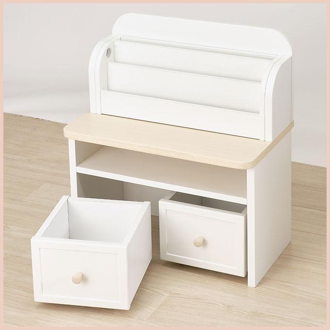 コイズミ 2026年 絵本ラック おままごと おもちゃ箱 お片付け お絵描き 読み書き リビング インテリア【Muppu/ムップ】マルチラック【MDB-012WWWH】収納 koizumi | コイズミファニテック | 07