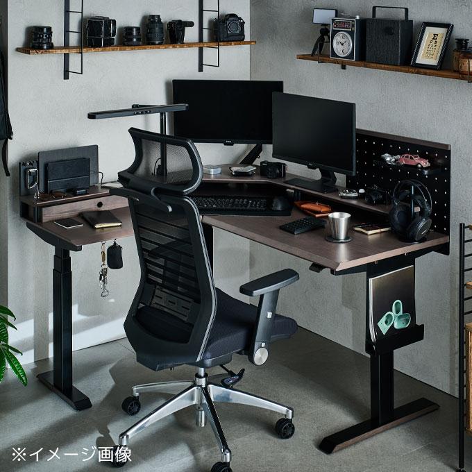 コイズミ 2026年 オフィス 収納 テレワーク ゲーミング パソコン台 PC台 モニター台 【デスクシェルフ(大)】KWA-673KGBK/KWA-573WWBK【GENTLER/ジェントラー】 | コイズミファニテック | 04