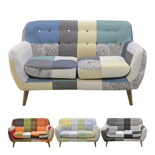 サンコウ [ヨランダ 2Pソファ] 二人用 二人掛け おしゃれ シンプル