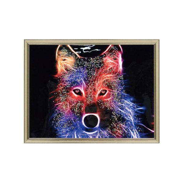 アートパネル ウォールインテリア アートフレーム 絵 写真 絵画 壁 装飾 額入り オオカミ 狼 動物 アニマル 幻想的 テリー クリスタルアートパネル Zk 21 M586 Next Life Style Nagano 通販 Yahoo ショッピング