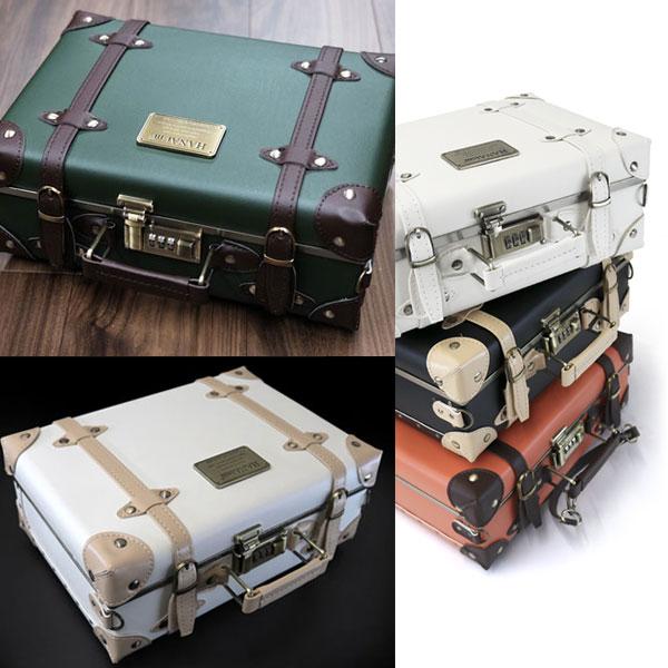 NO ID. ミニトランクケース　バッグ NO ID.（ノーアイディ）の「シンセティックレザーミニトランク