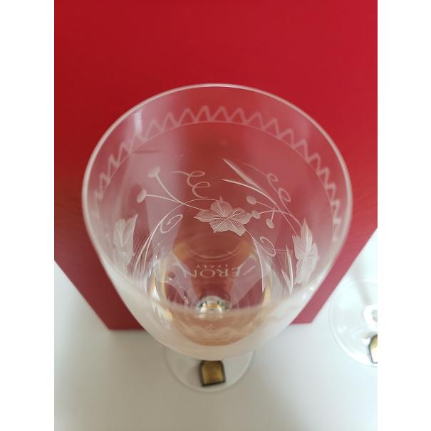 DAVINCH CRYSTAL VERONAシャンパンフルートグラスペア クリスタル