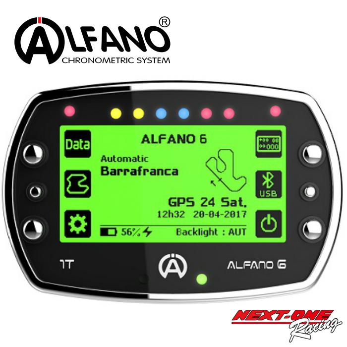 ALFANO６−1T標準セット　アルファノ6 GPS内蔵カート用データーロガー