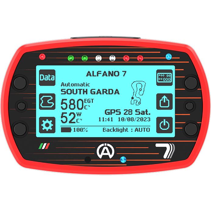 ALFANO アルファノラップタイムデータロガー 在庫有り！ALFANO7-2026 1T アルファノ7-2026 1T GPSデータロガー