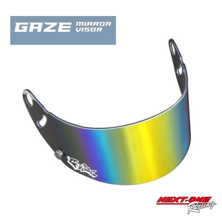 GAZEミラーバイザー ARAI CK6用スモークシールド アライヘルメットCK6