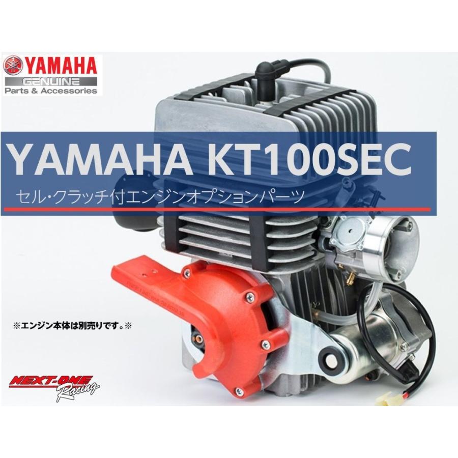 個人 レーシングカート KT100SEC クラッチ、セル付きエンジン