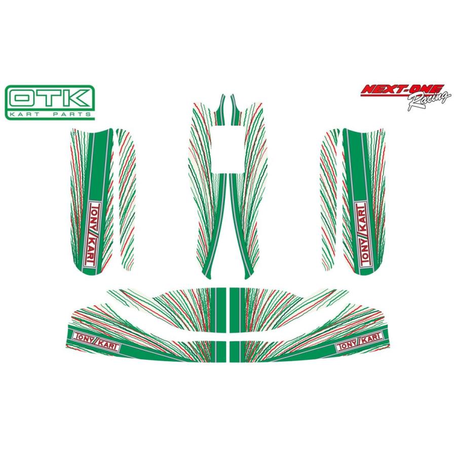 OTKカウルステッカーKIT M7+M10 TONY KART用 KOSMIC用 : NEXT OTKカウルステッカーKIT M7+M10 TONY KART用 KOSMIC用 : NEXT