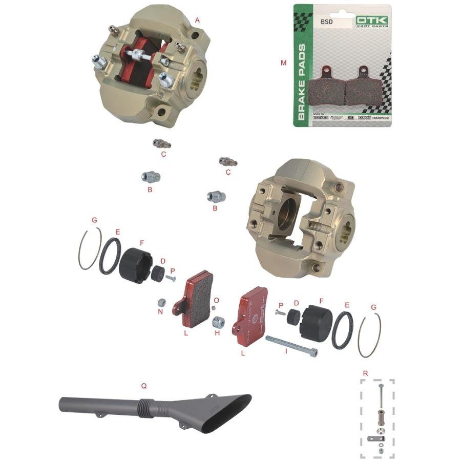 OTKブレーキキャリパーシールKIT : NEXT-ONE Yahoo!店 - 通販 - Yahoo