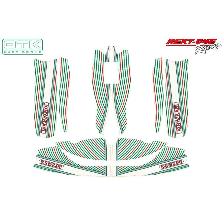 ネクストワン オンラインストア / TONY KARTカウルステッカーKIT