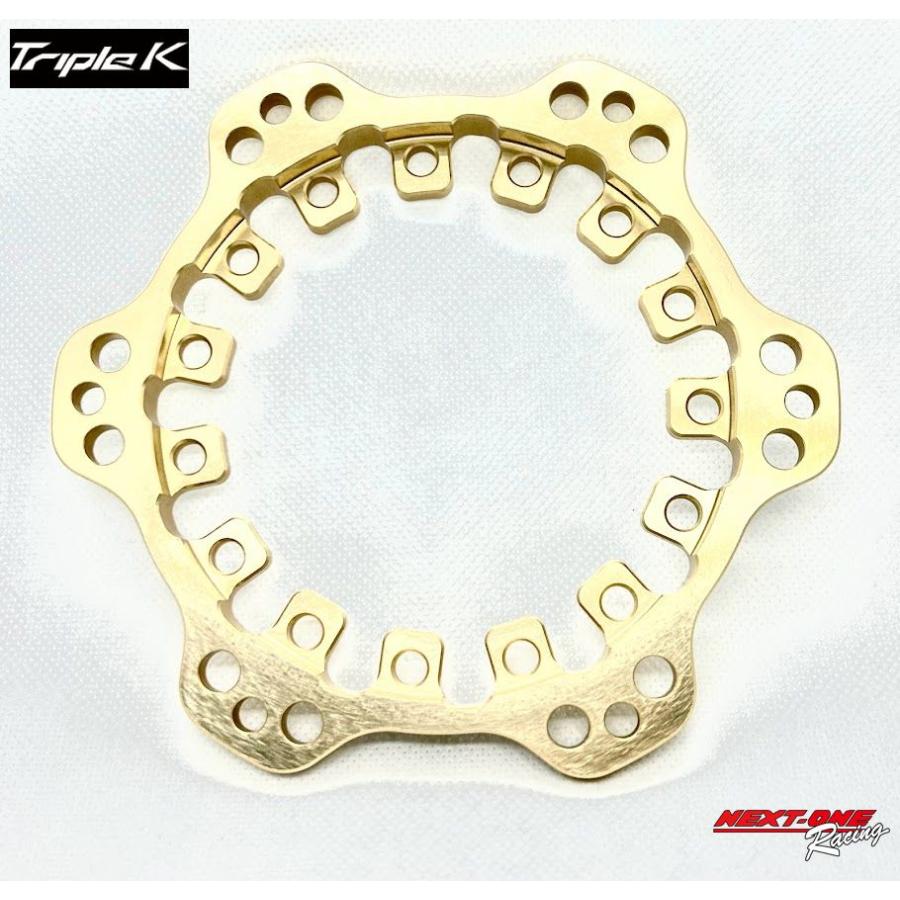 専用　TripleK 翼　レーシングカート Triple K スプロケットハブ 翼 AKIRA用変換リング : NEXT-ONE Yahoo!店