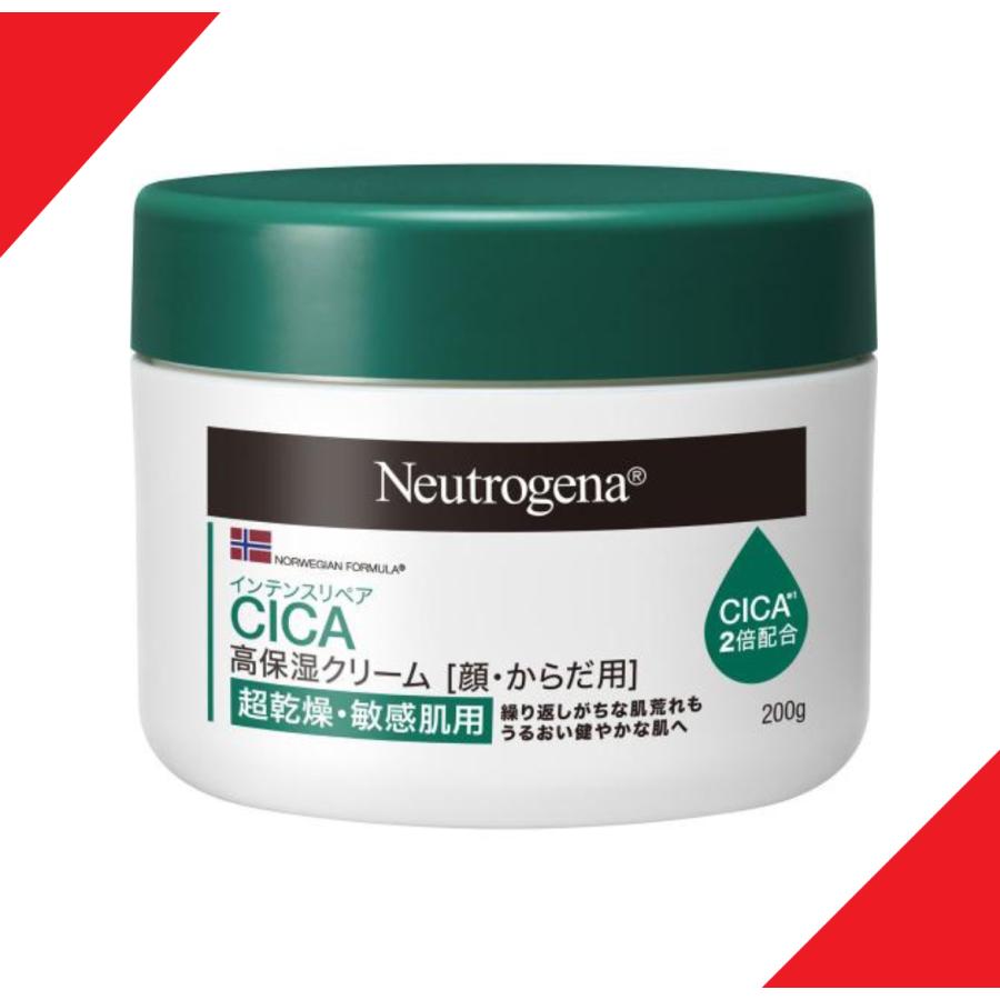 ニュートロジーナ ノルウェーフォーミュラ インテンスリペア CICA 高保湿クリーム ジャー 200g Neutrogena 在庫処分 セール中 の商品画像