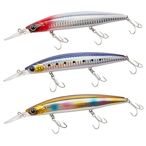 青嵐ルアー シーバス ルアー ヒラメ シンキングミノー 125s 125mm 27g セット ワイヤー重心移動式 タ B093knp8dg ネクストプライス 通販 Yahoo ショッピング