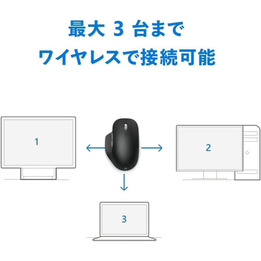 マイクロソフト エルゴノミック マウス Microsoft 222-00015 ワイヤレス BlueTrack Bluetooth｜next-stage-web｜05