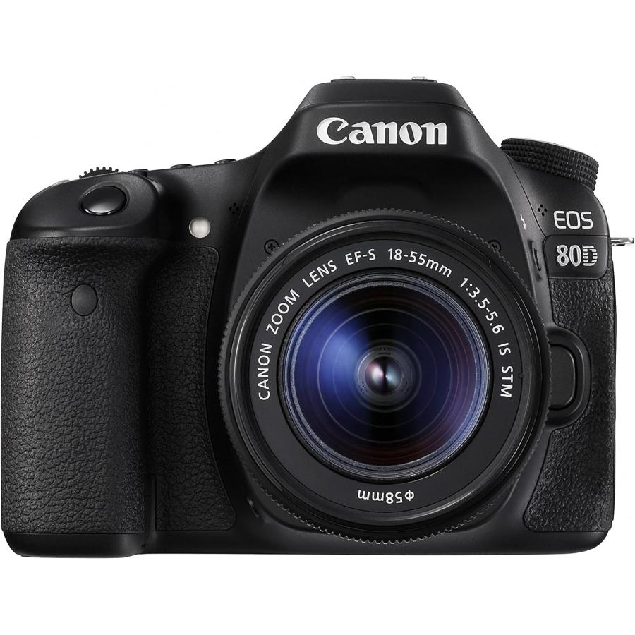 キャノン Canon EOS 80D デジタル一眼レフカメラ レンズキット EF-S18-55mm F3.5-5.6 IS STM EOS80D1855ISSTMLK｜next-stage-web｜02