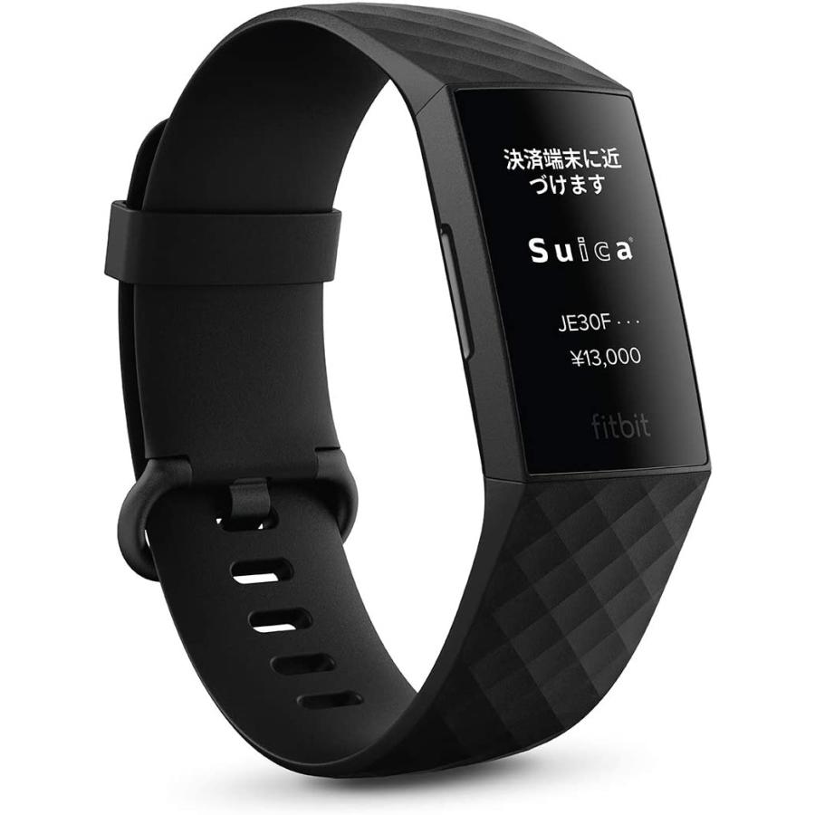 Fitbit Charge 4 スマートウォッチ Suica対応 トラッカー GPS搭載 ブラック FB417BKBKJPNext