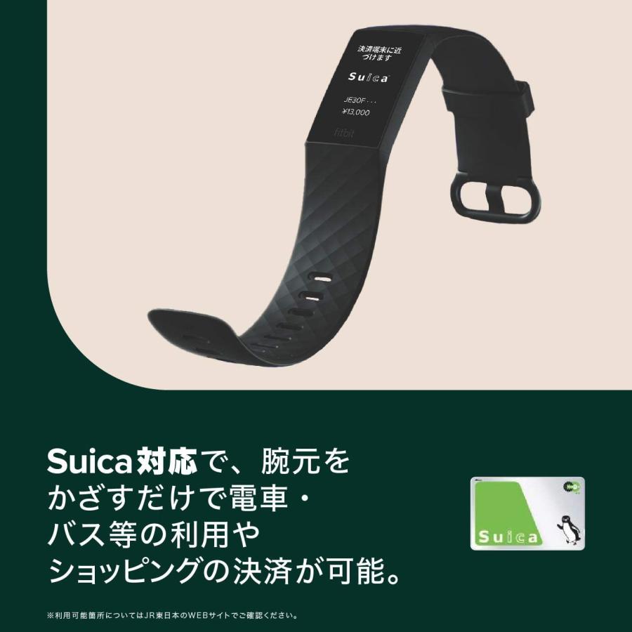 Fitbit Charge 4 スマートウォッチ Suica対応 トラッカー GPS