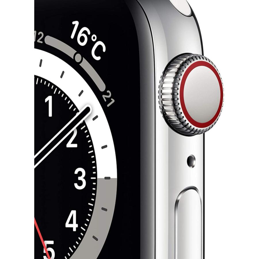 Apple Watch Series 6 GPS 44mm シルバーアルミニウムケース Apple Watch Series 6 GPS 44mm シルバーアルミニウムケース