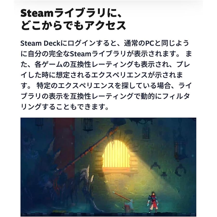 Steam Deck 本体 64GB スチーム デック ゲーム機本体 携帯型 Steam Deck 本体 64GB スチーム デック ゲーム機本体 携帯型